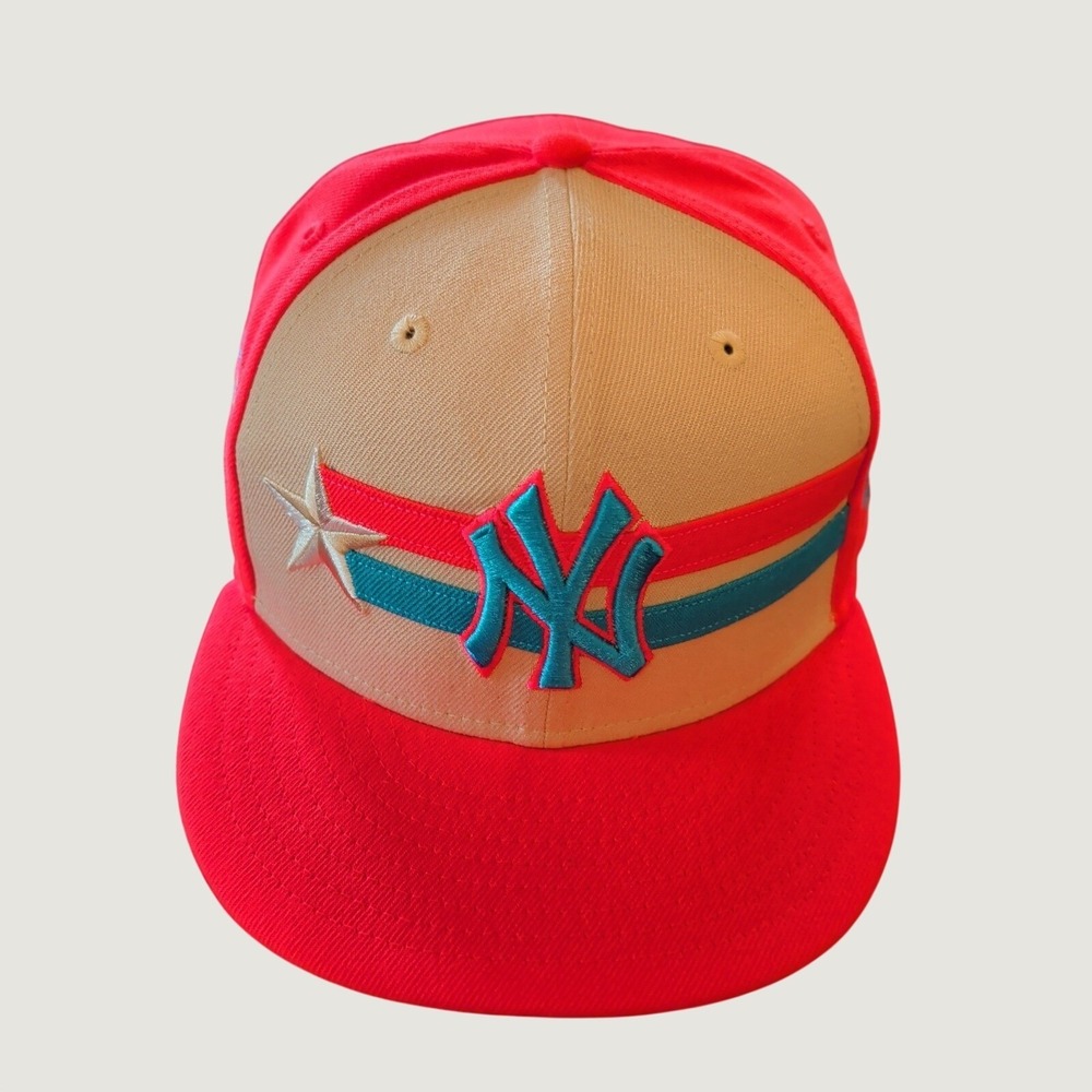 New York Yankees New Era MLB 2024 All-Star Game Cap In Coral OSFM Snapback